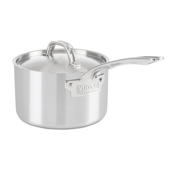 Viking Professional 5-Ply 3-Quart Sauce Pan with Metal Lid