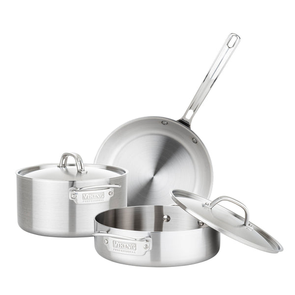 Viking Professional 5-Ply 5-Piece Starter Cookware Set